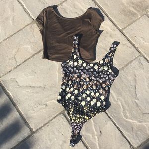 💫3 for $25 NWT- Top and Rosette Leotard